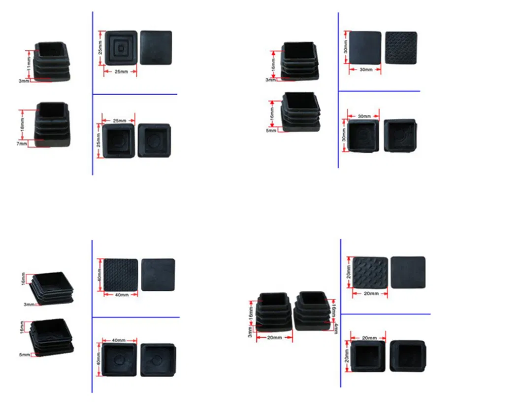 Plastic Square Plugs and Caps (YZF-C117)